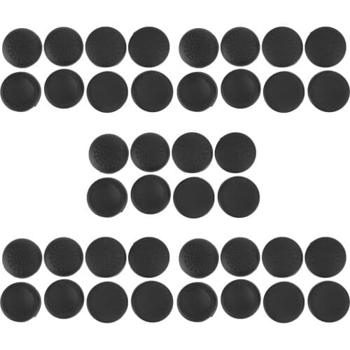 New 5pcs Removable Non‑Slip Pads Gamepad Handle Grip Stickers Anti Skid For XBOX ONE Controllers Black