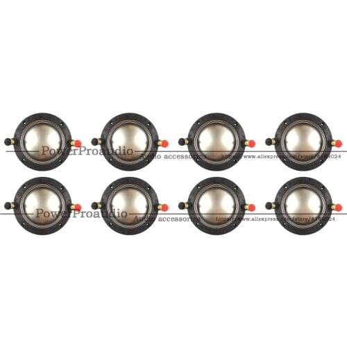 8pcs Replacement Diaphragm for P Audio Turbosound SD750N.8RD for SD750N SD740N Driver 72mm Aluminium wire