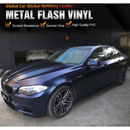 Carbins Premium Auto Sticker Vinyl Wrapping Midnight Blue New Color for Car Restyling Paint Protection