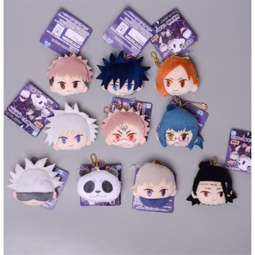 Jujutsu Kaisen Brooch Cosplay Stereoscopic Plush Prop Accessories Ornaments Itadori Yuji