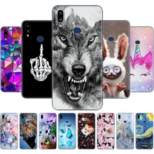 Cases For Samsung A10S A10 Case Soft Silicon Back Cover Phone Case For Samsung Galaxy A10S GalaxyA10S a10 A107F animal tiger cat