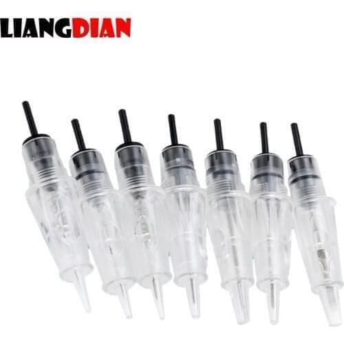 50pcs/lot Disposable 10mm Screw Tattoo Tatu Needles Cartridge Microneedling For Charmant Machine Tattoo & Body Art Microblading