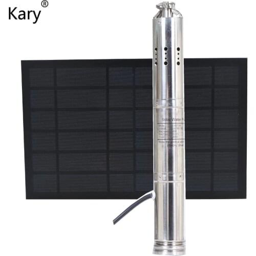 Kary 1 inch outlet 320w 40m lift 24 volt dc pumps 3000L/H solar water submerged pump for deep well