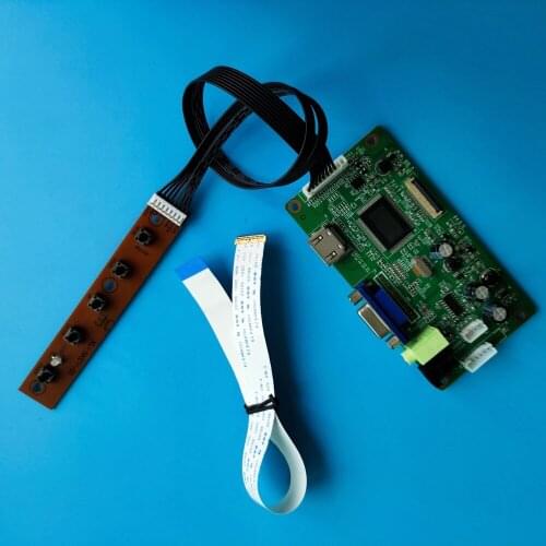 Kit for LP156WH3-TPTH/LP156WH3-TPS3 DRIVER LED LCD HDMI VGA SCREEN EDP Controller board panel display 1366x768 30pin