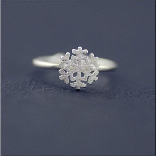 Summer Vintage Snow Rings For Women Boho Geometric Female Finger Rings Party Bohemian Jewelry Korean Gift