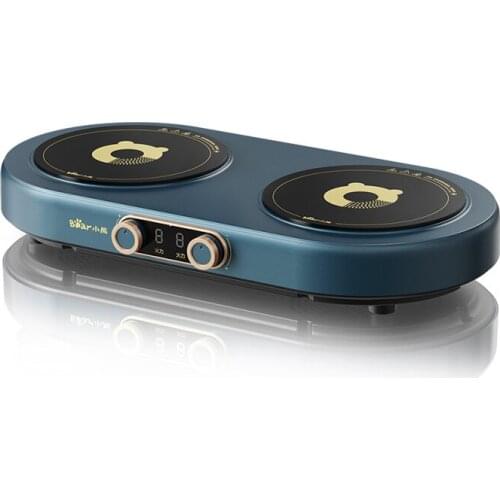 Bear 220V Induction Cooker Household Double Stove Multifunctional Circular Induction Cooker Double Stove Electric Stove