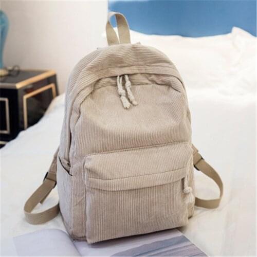 Fashion Wild Senior High School Students Korean Personality Plush College Wind Shoulder Bag Womens Backpack