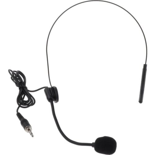Over Ear Boom Microphone Headset - Professional Hands Wired Audio Condenser