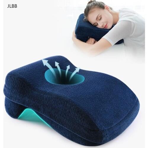 Memory Foam Nap Pillow For Travel Headrest Neck Support Cushions Office Rest Lunch Break Pillow Orthopedic Student Desk Sleeping