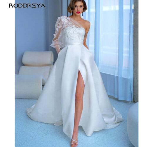 Женские платья на одно плечо RODDRSYA China At AliExpress