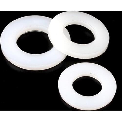 Silicone Gasket Seal Ring Bellows Water Inlet Hose 4 Points 6 Points White Rubber Gasket Flat Gasket Gasket