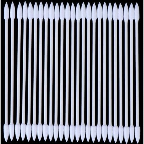 25pcs/bag Soft Cotton Buds cleaning of ears Tampons Microbrush Cotonete pampons Health Beauty Double Head Cotton Swab