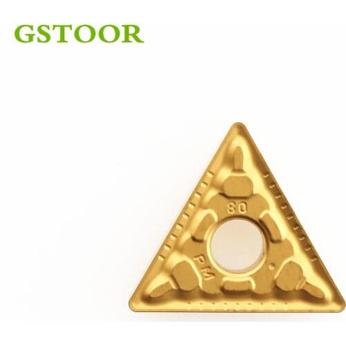 10PCS TNMG220408 TNMG220412 PM GP9125 Lathe Cutter Tools CNC Turning Tool Hard Alloy Inserts for Processing Steel