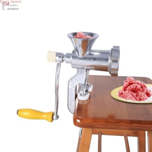 4 in1 Multifunctional Manual Mincer Meat Grinder Pasta Maker Hand Operated Beef Crusher Sausage Syringe Filler Extruder Enema