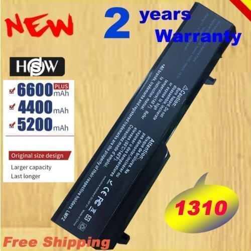 HSW Special price Battery for dell Vostro 1310 1320 1510 1520 1521 2510 K738H N950C N956C N958C T112C T114C T116C fast shipping