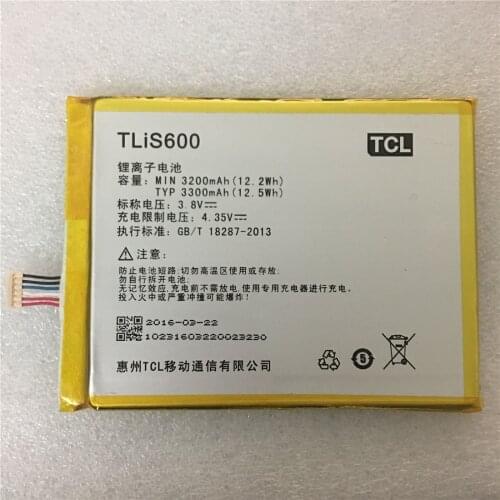 3.8V 3200mAh New Version TLiS600 TCL S720 S720T S750T S725T P728M I718M 3N M2U M2L M2M Battery