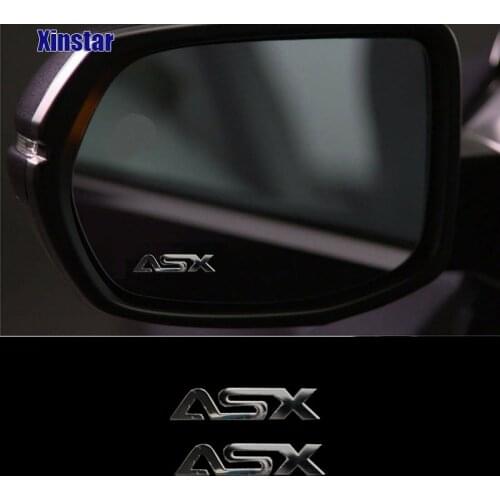 Stainless steel car decal Sticker for MITSUBISHI ASX