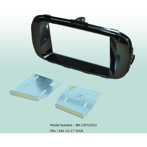 Car Fascias Stereo Radio Audio Panel Navigation Frame Dash Kit For Kia Soul 2014 2015 2016 2017