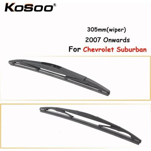 KOSOO Auto Rear Car Wiper Blade For Chevrolet Suburban,305mm 2007- Rear Window Windshield Wiper Blades Arm,Car Accessories
