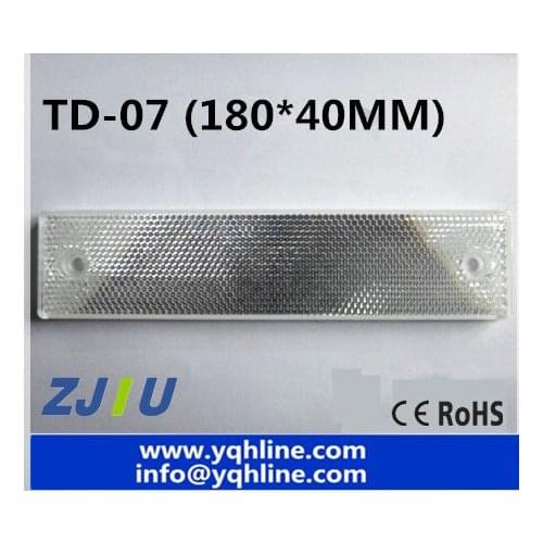 Free shipping 5 pieces mirror reflector plate TD-07 for feedback/Retroreflictive type photoelectric sensor 180*40MM TD-180
