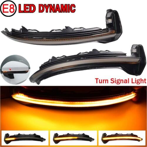 For Audi TT TTS TTRS MK3 8S 2015-2020 R8 4S LED Dynamic Car Blinker Side Mirror Marker Turn Signal Light Lamp Accessories