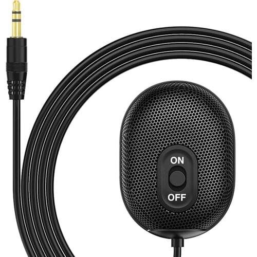 For Video Chat Omnidirectional Condenser Microphone Conference Microphone Capacitor Mic Online Teaching/Live Streaming