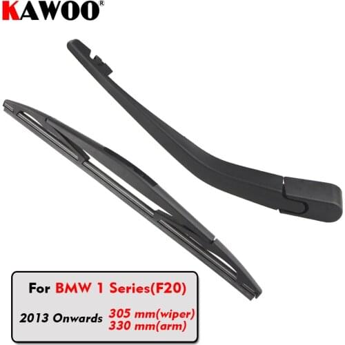KAWOO Car Rear Wiper Blades Back Window Wipers Arm For BMW 1 Series(F20) Hatchback (2013 Onwards) 305mm Auto Windscreen Blade