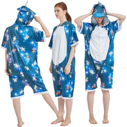 Animal Cartoon Baby Kigurumi Pijamas Unicorn Onesie Kids Adult Unicorn Overal Unicorn Pyjamas Girls