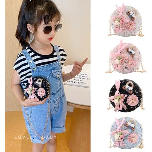 Cute Purses and Handbags for Kids Mini Coin Wallet Bag Kawaii Little Girl Rabbit Crossbody Bag Baby Girls Purse