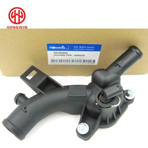 Genuine No.25192985 Thermostat Housing Water Pump Outlet For Opel Astra J Adam Corsa D Meriva B A14XEL A14XER 1338022 55562048