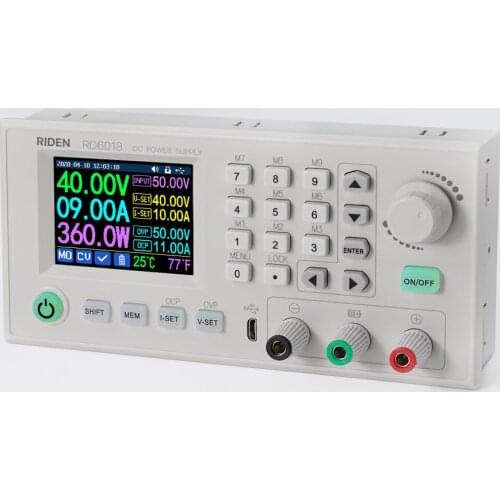 RD RD6018 RD6018W USB WiFi DC to DC Voltage Step Down Power Supply Module Buck Converter Voltmeter Multimeter 60V 18A