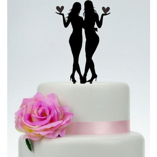 Lesbian Cake Topper,Love Cake Topper,Custom Cake Topper