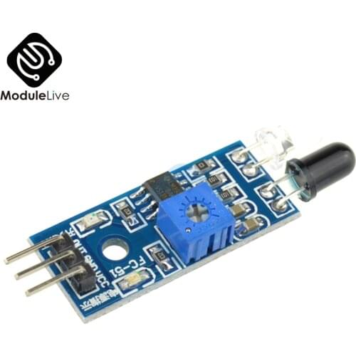 New Diy Smart Car Robot Reflective Photoelectric 3pin IR Infrared Obstacle Avoidance Sensor Module For Arduino