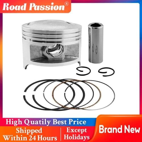 Road Passion Motorcycle Parts Piston Rings Kit 66~67mm Pin 16mm for SUZUKI DR200 SP200 DF200 DR200SE DR200S RV200 VanVan