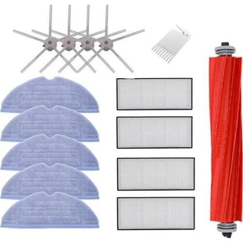 Main Brush Hepa Filter Mopping Cloth Accessories for Xiaomi Roborock S7 T7S T7 Plus T7S Plus Mopping Cloth Spare Parts