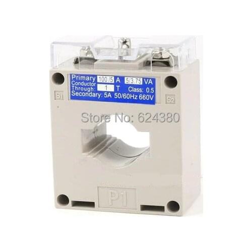 0.66KV 660V 50Hz / 60Hz Split Core Current Transformer CT 100A / 5A 200A 150A 1T Conductor Through 0.5 Accuracy Class Discount