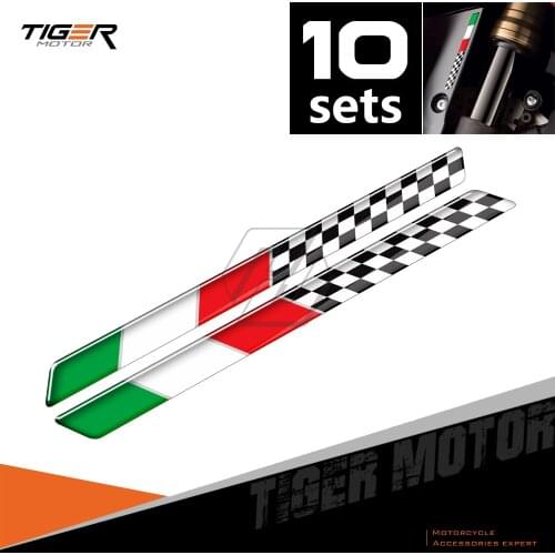 3D Motorcycle Italy Decal Case for Vespa GTS LX Sprint Sticker for Ducati Monster Aprilia RSV4 Universal for Motorbike