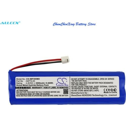 Cameron Sino 2000mAh Battery 04P74-03 for Abbott Analyzer Printer, I-Stat Printer PR-300