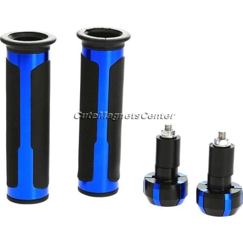 CNC Aluminum Motorcycle 7/8" 22mm Handlebar Hand Grips Bar Ends For Yamaha YZF R1 2002-2003 Motorcycle Accessories
