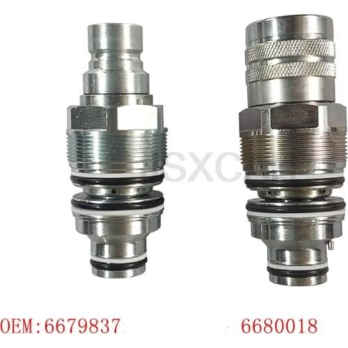 For Bobcat skid steer loader 6679837 quick connector 6680018 For bobcat high quality Free shipping quick connector