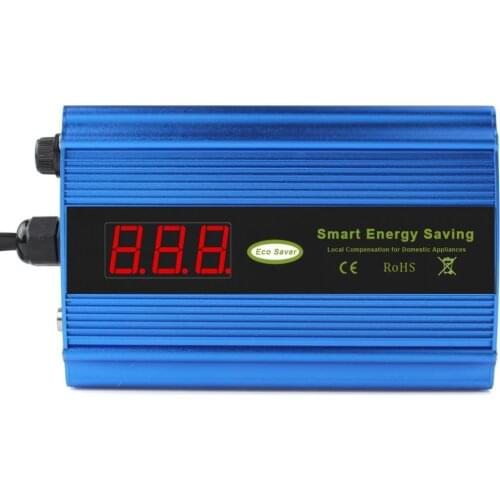 50KW 90-250V Intelligent Electricity Saving Box with LED Indicator Light Energy Saving Device Electricity Bill Killer Up to 35