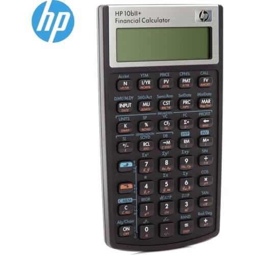 Hp 10BII+ Financial Calculator 10 Digits Led Eletronicos Calculators Hp10b2 Hp10b Afp, Cfp Special Genuine