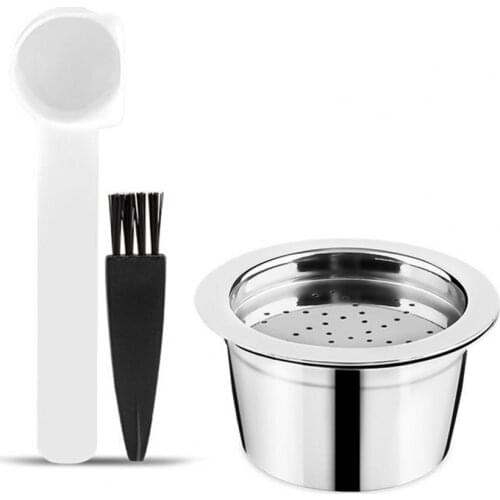 Coffee Capsule Household Anti-rust Stainless Steel Reusable Refillable Pod Filter for Home