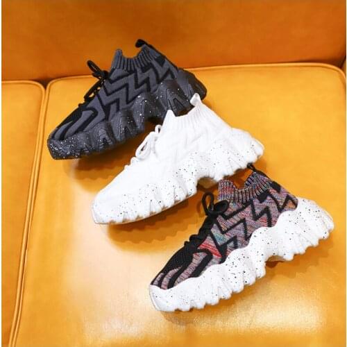 Women Brand Sneakers Breathable Mesh Casual Sports Shoes Female Fashion Lace Up High Leisure Woman Vulcanize Shoe Platform Shoes