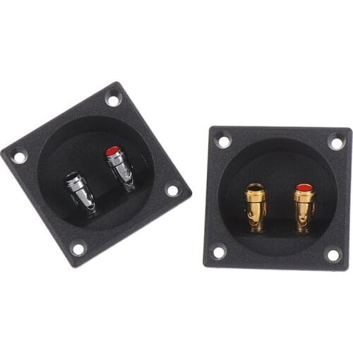 Speaker Terminal Cup Round Spring Cup Subwoofer Plug Car Stereo Terminal Connector Subwoofers Boxes