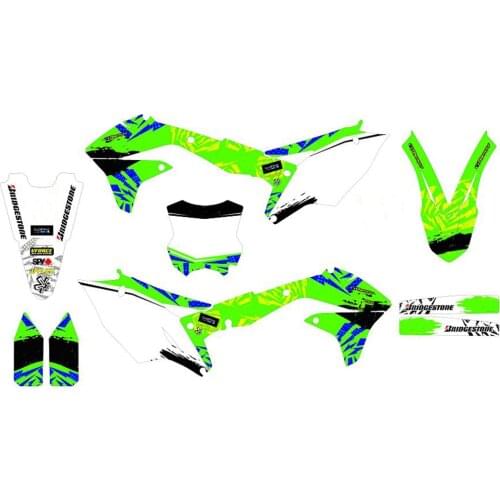 KX 450F KXF 450 2016-2018 Free Custom Motorcycle 3M graphics stickers decals Kits For Kawasaki KXF450 KX450F 2018 2017 2016