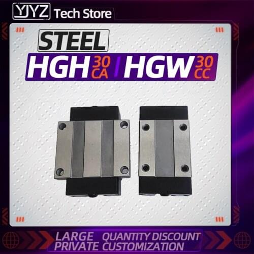 Linear Guide Rail Block HGH30CA/HGW30CC Linear Block Drive HGR30 for CNC Parts Strip protection