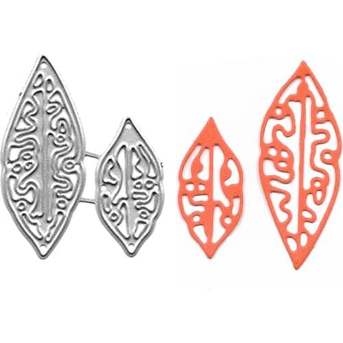 Leaf Cutting Die Stencil Corte Morre For Album Paper Card Making Template DIY Embossing Mold Metal Die Scrapbooking Slimline Die