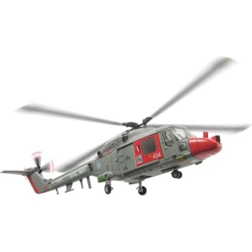 1/72 Alloy Die Casting British Navy Bobcat HAS3 Carrier Helicopter Finished Aircraft Model Military Collection Toy Gift