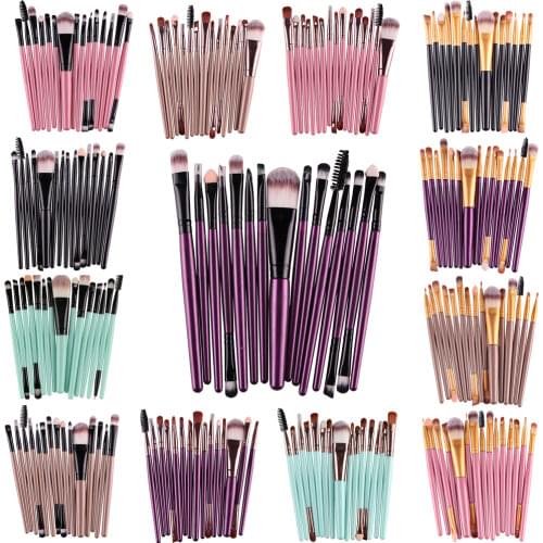 MAANGE Pro 6/7/15Pcs Makeup Brushes Set Eye Shadow Foundation Powder Eyeliner Eyelash Lip Make Up Brush Cosmetic Beauty Tool Kit